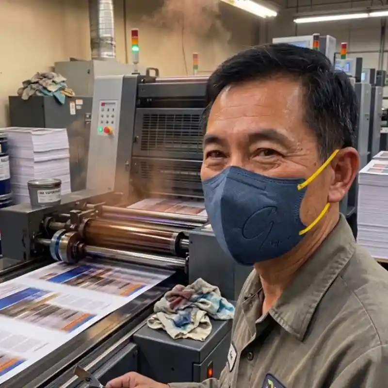 When Workers Stop Smelling Ink, It May Be Time to Review Respiratory Protection