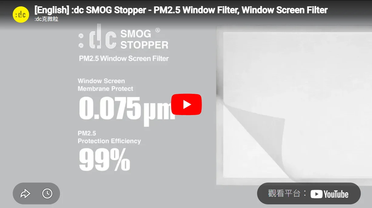PM2.5 Window Filter