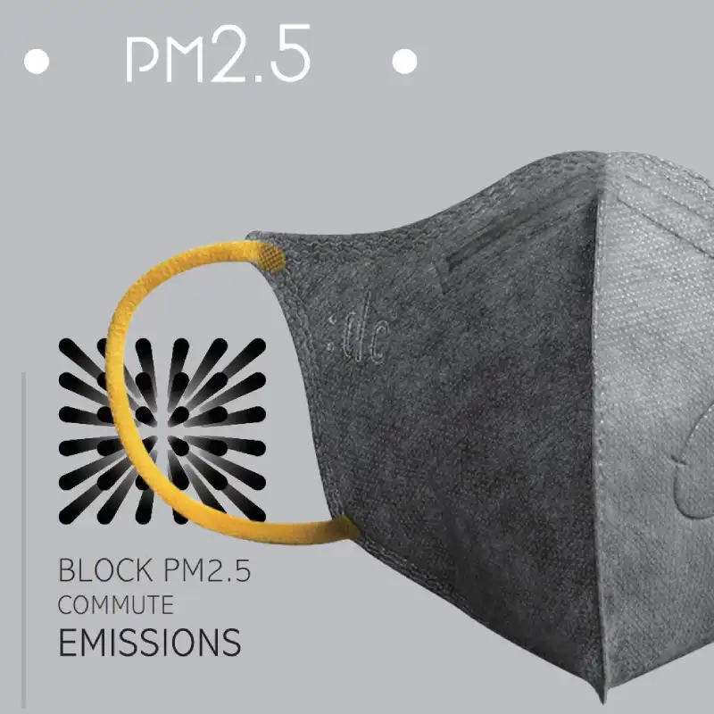 [pm2.5 Luftverschmutzung]: DC 3D FFP2 Staubmaske 120 Stück (Erwachsene)